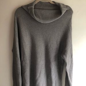 Old Navy Cowl Neck Sweater Gray Size L